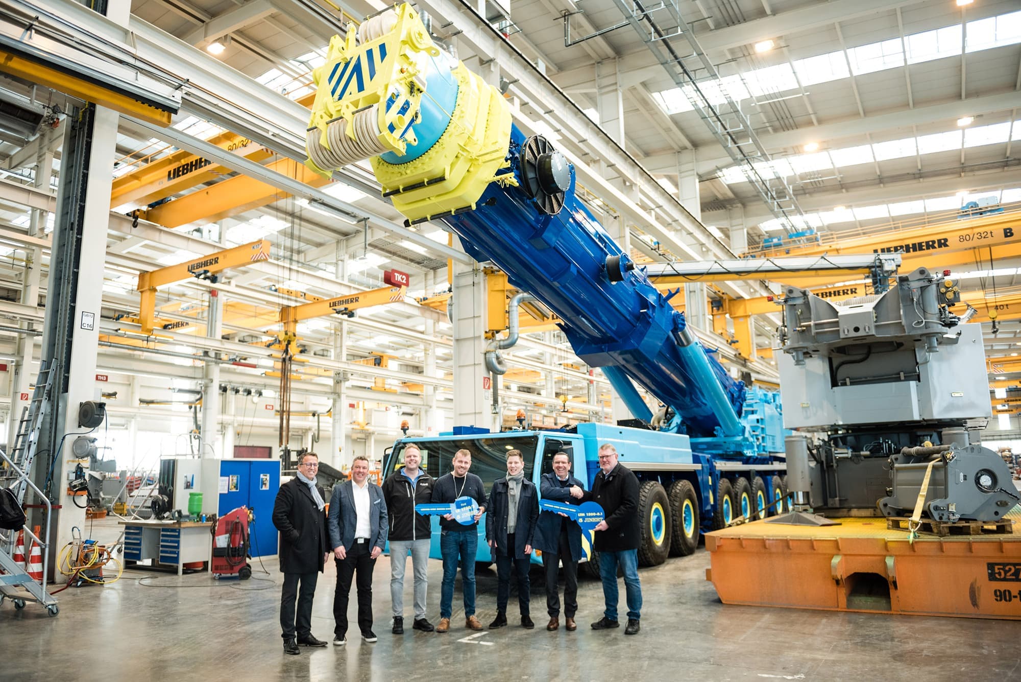 Jinert Mobilkranar Liebherr