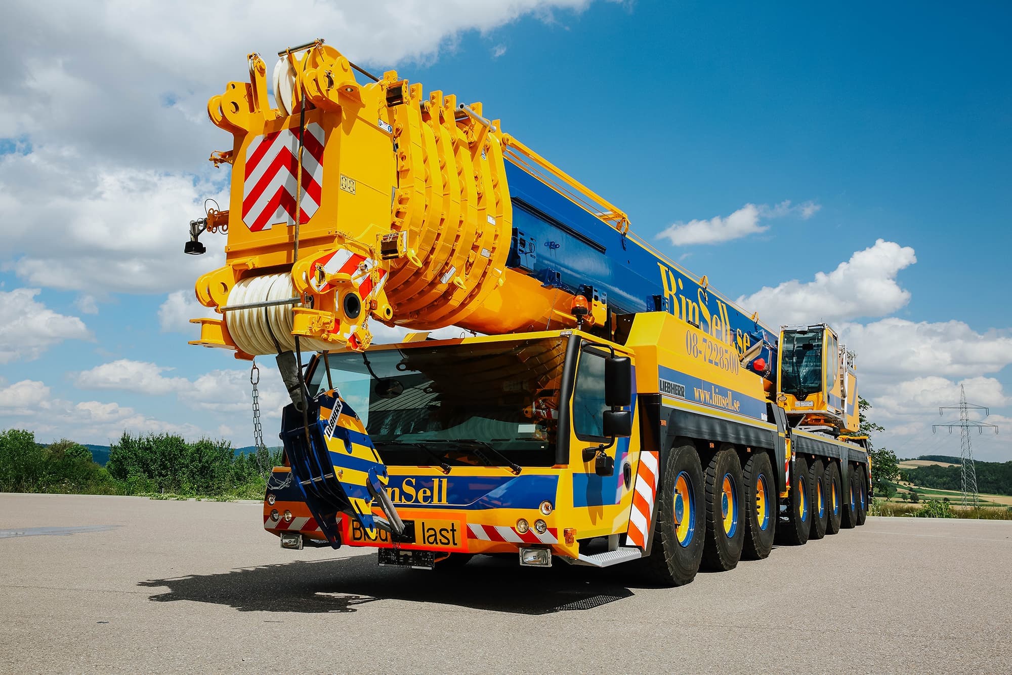 ALFAB Begagnade Mobilkranar Hemma nu. Used cranes.