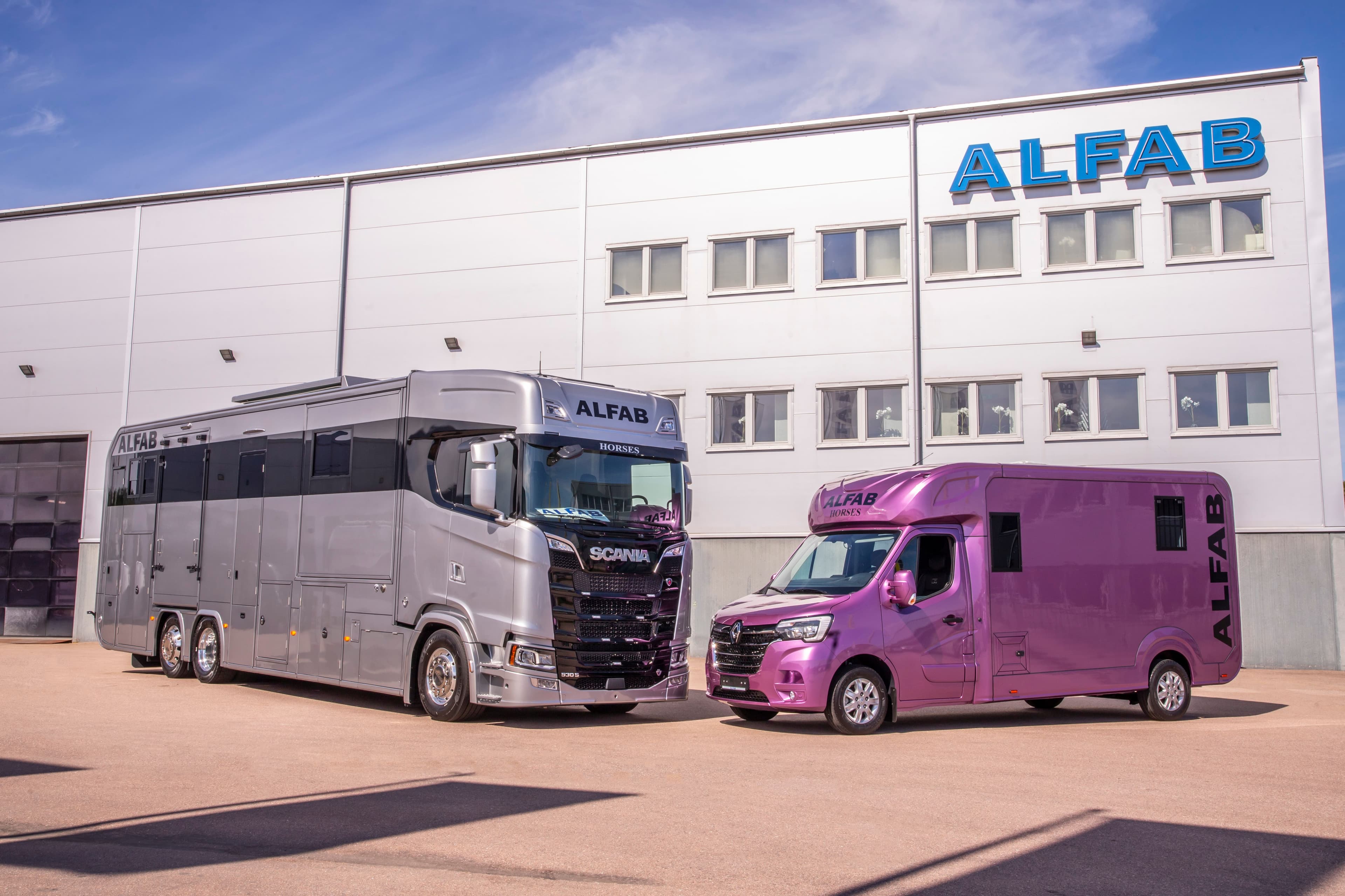 Alfab Hästlastbilar