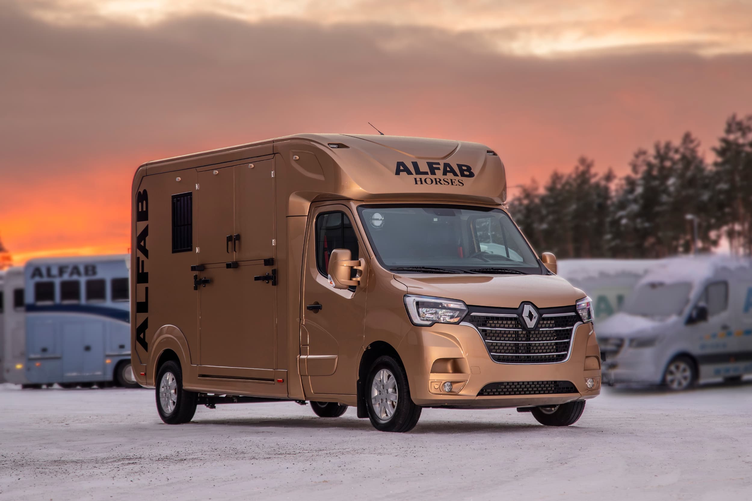 ALFAB Evo 3 sits - B-körkort hästlastbil